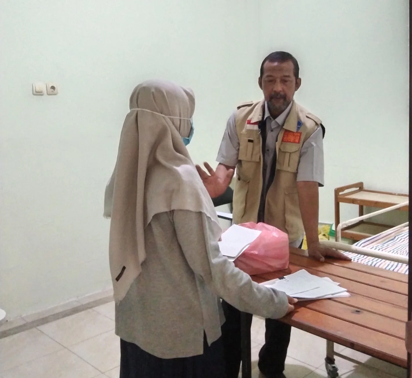 Koordinasi dengan Laboratorium persiapan OSCE Prodi DIII Kep
